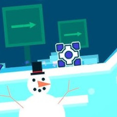 Geometry Dash Snowboard